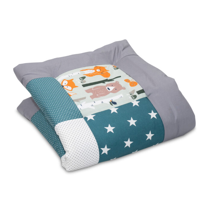 ULLENBOOM® Krabbeldecke - Patchwork ⢠OEKO-TEX®-Materialien (schadstoffgeprüft