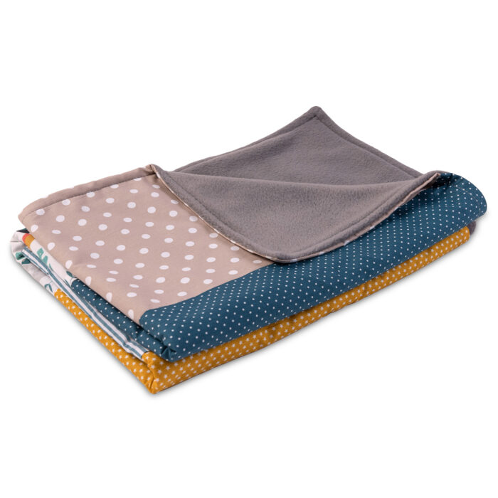 ULLENBOOM® Babydecke 70x100 cm - Patchwork ⢠OEKO-TEX®-Materialien (schadstoffgeprüft