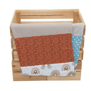 Babydecke und Wimpelkette im Set Beide Produkte sind optisch perfekt aufeinander abgestimmt Zum Vorteilspreis OEKO-TEXÂ®-Materialien (schadstoffgeprÃ¼ft