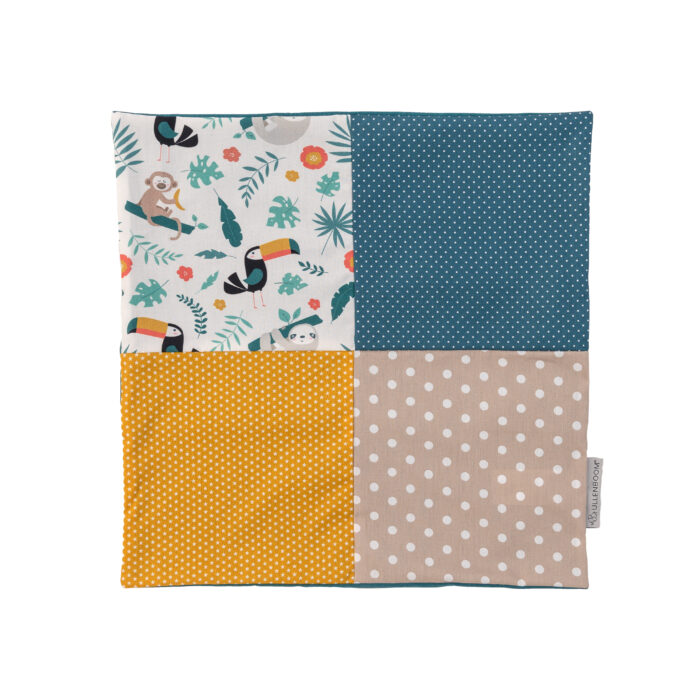 ULLENBOOM® Kissenbezug 40x40 cm - Patchwork ⢠OEKO-TEX®-Materialien (schadstoffgeprüft