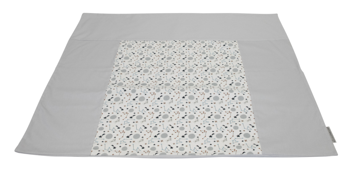ULLENBOOM® Wickelauflagenbezug 75x85 cm - Im Design Sternenhimmel - Bezug Wickelauflage ⢠OEKO-TEX®-Materialien (schadstoffgeprüft