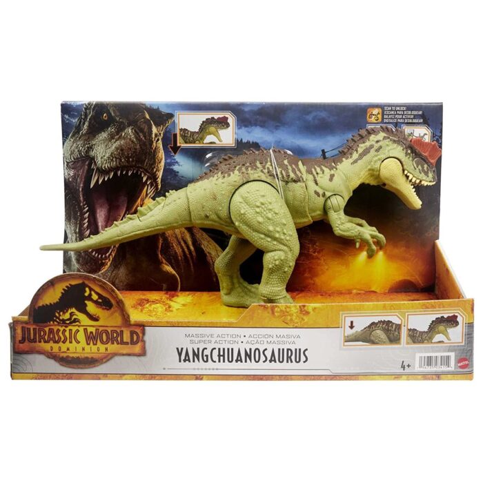 Mattel Jurassic World Massive Action Yangchuanosaurus günstig kaufen für Kinder