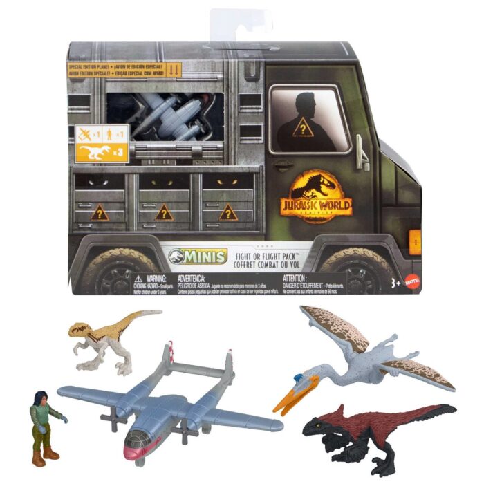 MATTEL - GWP70 -Jurassic World Minis Figuren Multipack mit 5 Minifiguren günstig kaufen für Kinder