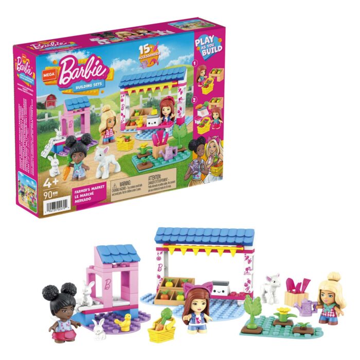Mega Construx Barbie Bauernmarkt Bausteine Spielset günstig kaufen für Kinder
