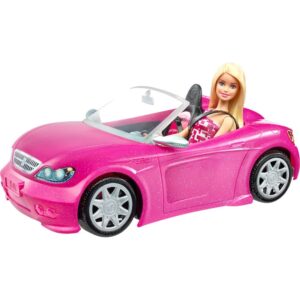 Mattel - DJR55 - Barbie Glam Cabrio & Puppe günstig kaufen für Kinder