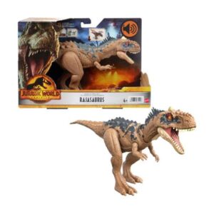 Jurassic World HDX45 - Roar Strikers - Rajasaurus - bewegliche Dinosaurier Figur günstig kaufen für Kinder