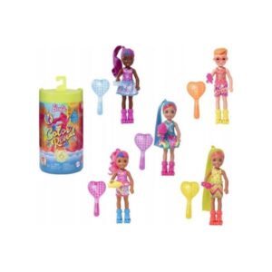 Mattel - Barbie - Chelsea - Color Reveal - Puppe mit Überraschungs-Zubehör