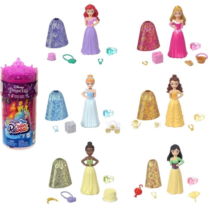 Jetzt günstig Mattel HMK83 - Disney Princess Royal Puppe Color Reveal online kaufen Mattel HMK83 - Disney Princess Royal Puppe Color Reveal günstig kaufen für Kinder