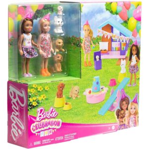 Mattel - HJY88 - Barbie Celebration Fun Chelsea Hundeparty günstig kaufen für Kinder
