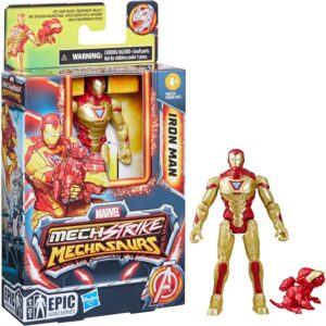 Hasbro F66725X21 - Marvel Mech Strike Mechasaurs Iron Man Actionfigur günstig kaufen für Kinder