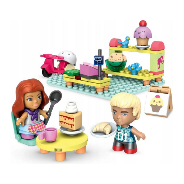 Barbie Mega Construx Bäckerei oder Cabrio Strandabenteuer mit Puppen & Zubehör günstig kaufen für Kinder