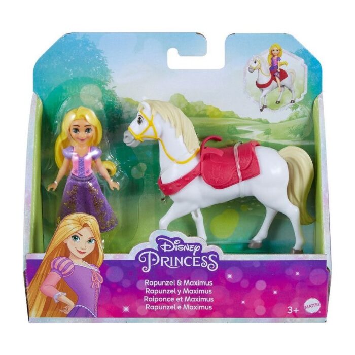 Mattel -  Disney Princess - Disney Prinzessin Rapunzel & Maximus