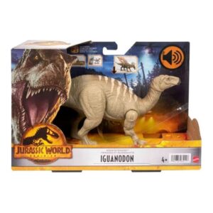 Mattel HDX41 - Jurassic World Roar Strikers  Iguandodon Dinosaurier Spielzeug günstig kaufen für Kinder