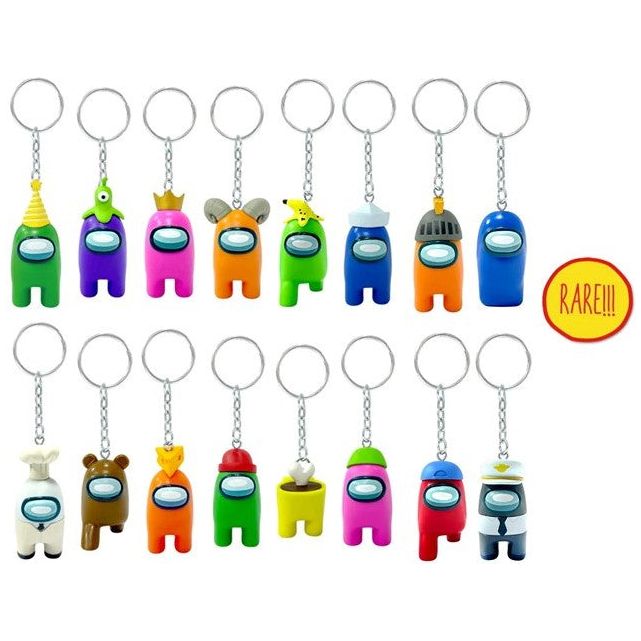 Jetzt günstig Among Us Schlüsselanhänger Figuren im Blindbag Serie 2 online kaufen Among Us Schlüsselanhänger Figuren im Blindbag Serie 2 günstig kaufen für Kinder