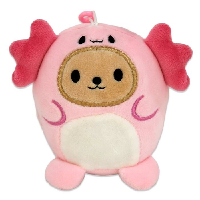 Kawaii - Plüsch Schlüsselanhänger Bär im Tierkleid