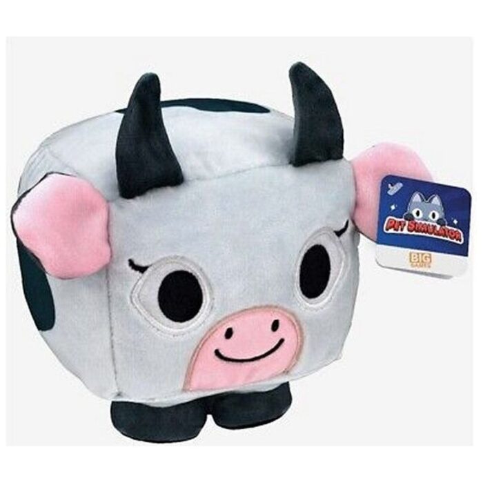 Big Games - Pet Simulator Plüsch Kuh 15 cm günstig kaufen für Kinder