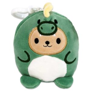 Kawaii - Plüsch Schlüsselanhänger Bär im Tierkleid