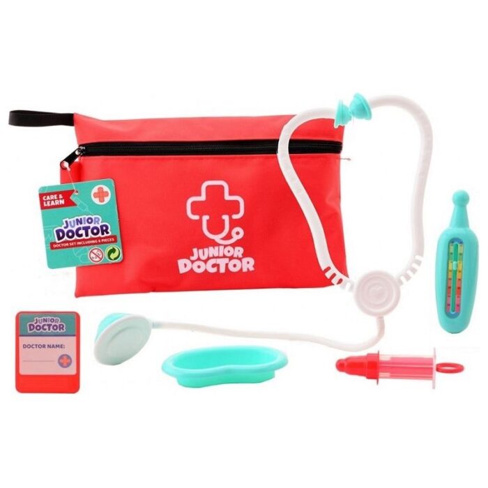 Doktor/Arztspielset in 6-teiliger Tasche günstig kaufen für Kinder