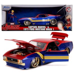 Jada Metals Marvel Captain Marvel & Ford Mustang - Modellauto inkl. Figur günstig kaufen für Kinder