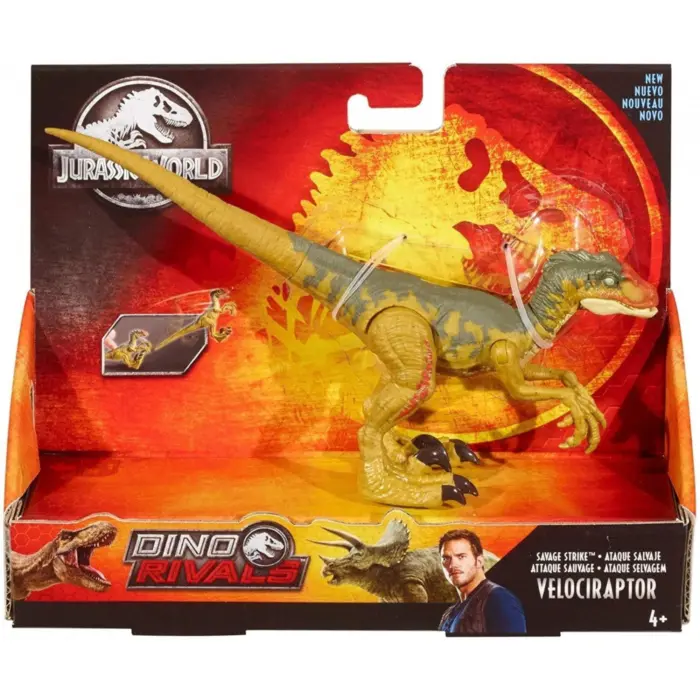 JURASSIC WORLD - DINO RIVALS - GFG66 -  Dinosaurier VELOCIRAPTOR günstig kaufen für Kinder