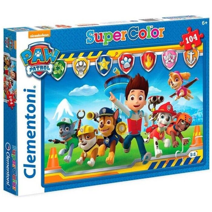 Paw Patrol Super Color Maxi Puzzle 104 Teile günstig kaufen für Kinder