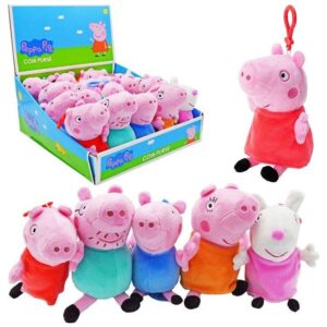 Peppa Pig Plüsch Schlüsselanhänger mit Geldfach günstig kaufen für Kinder