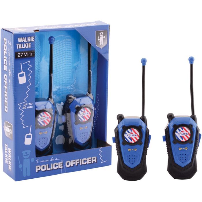 Polizei Walkie-Talkie Funkgeräte Set