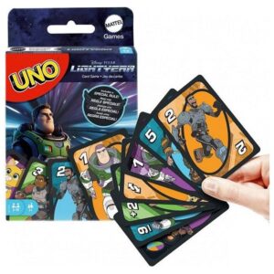 Mattel - UNO - Disney Pixar Lightyear Kartenspiel Gesellschaftsspiel günstig kaufen für Kinder