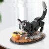 Bausteine Katze mit Fressnapf