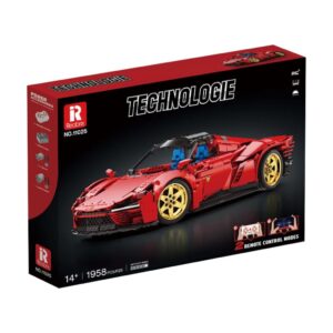 Reobrix 11025 - RC Technik Klemmbausteine SP3 Sportwagen mit 2