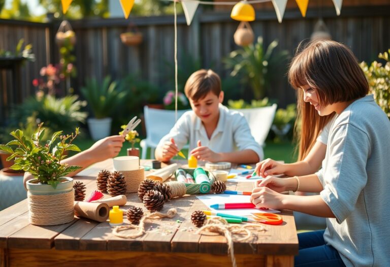 Sommer-Bastelideen für drinnen & draußen mit einfachen Materialien“