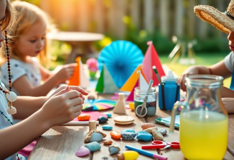 Die besten Bastelideen für Kinder im Sommer